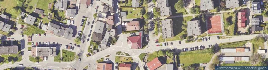 Zdjęcie satelitarne Wąska ul.