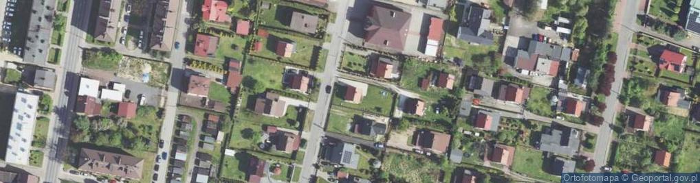 Zdjęcie satelitarne Waryńskiego Ludwika ul.
