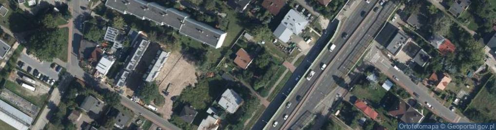 Zdjęcie satelitarne Warszawska ul.
