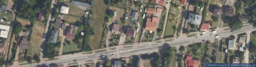 Zdjęcie satelitarne Warszawska ul.
