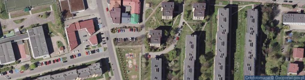 Zdjęcie satelitarne Wańkowicza Melchiora ul.