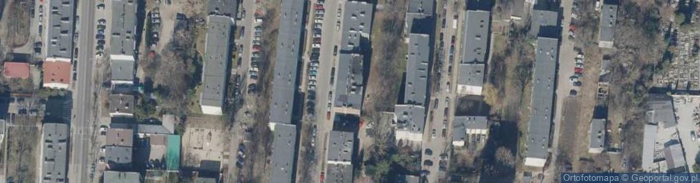 Zdjęcie satelitarne Waryńskiego Ludwika ul.