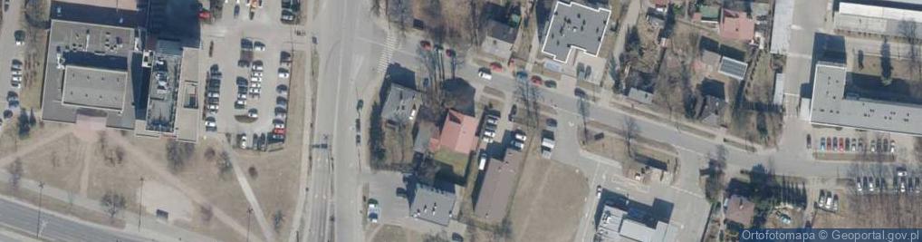 Zdjęcie satelitarne Warecka ul.
