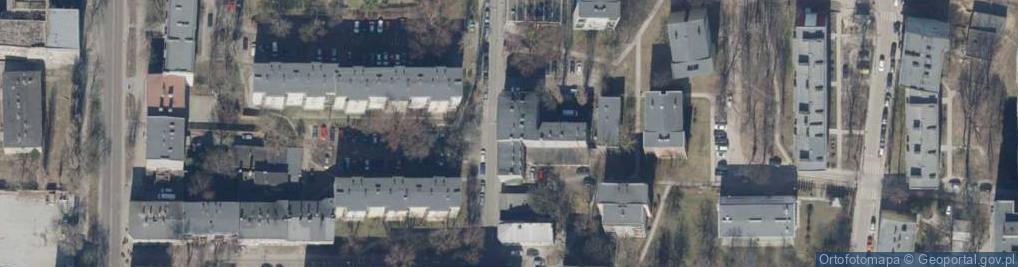 Zdjęcie satelitarne Wawelska ul.
