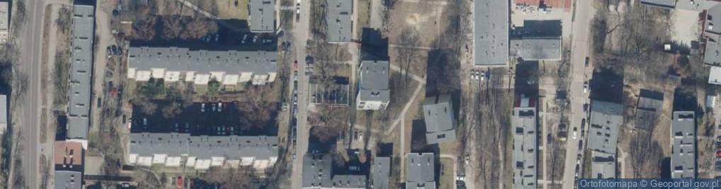Zdjęcie satelitarne Wawelska ul.