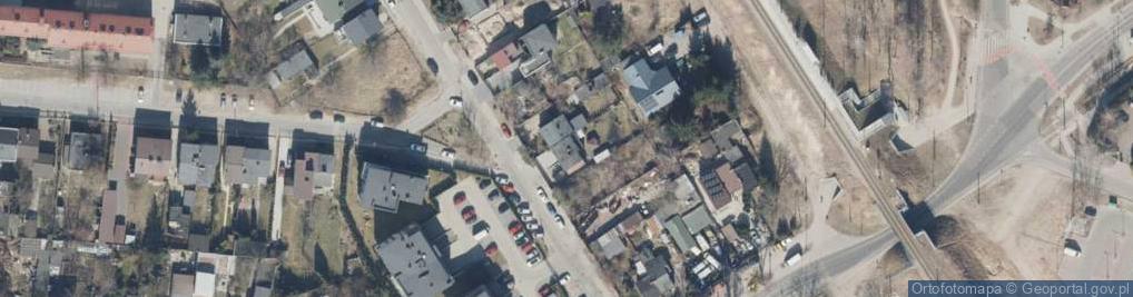Zdjęcie satelitarne Wałbrzyska ul.