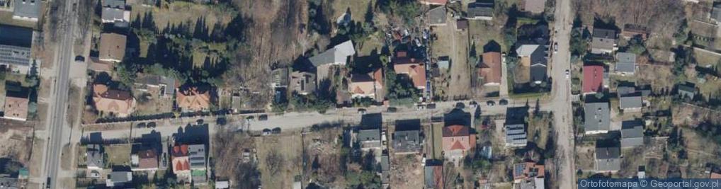 Zdjęcie satelitarne Wąwozowa ul.
