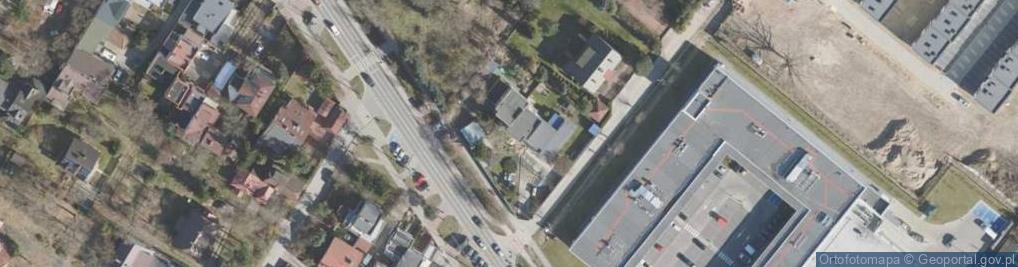 Zdjęcie satelitarne Warszawska ul.