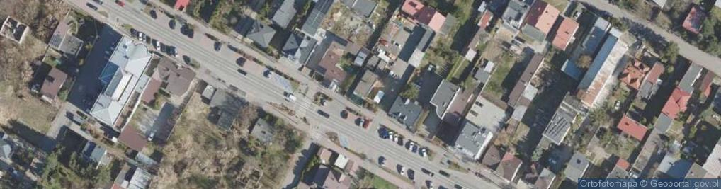 Zdjęcie satelitarne Warszawska ul.