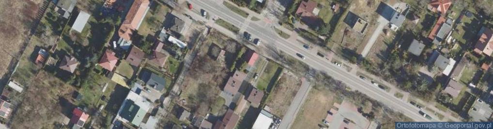 Zdjęcie satelitarne Warszawska ul.