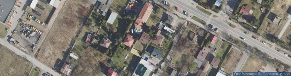 Zdjęcie satelitarne Warszawska ul.