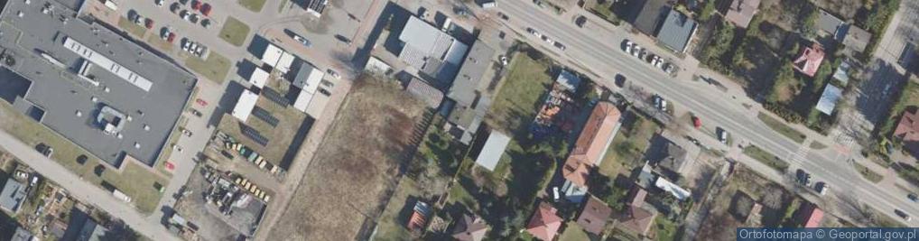 Zdjęcie satelitarne Warszawska ul.