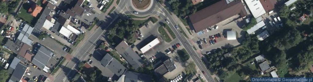 Zdjęcie satelitarne Warszawska ul.