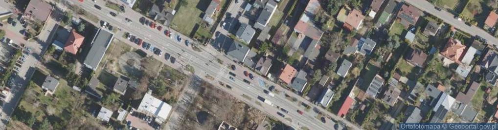 Zdjęcie satelitarne Warszawska ul.