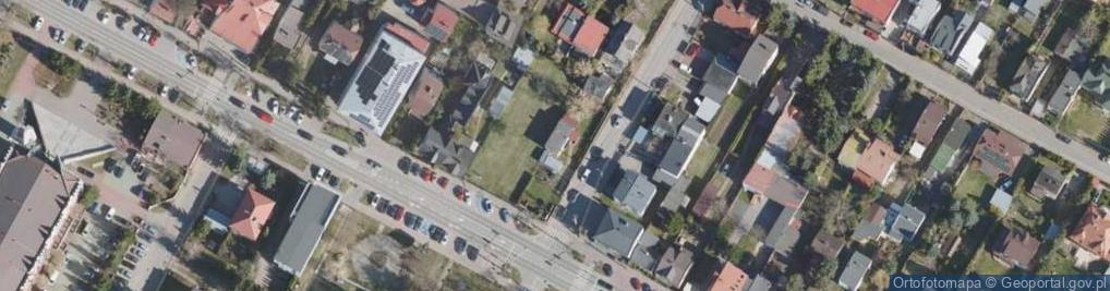 Zdjęcie satelitarne Warszawska ul.