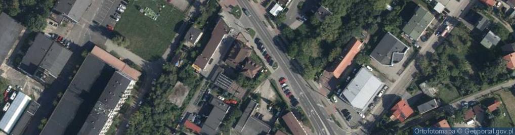Zdjęcie satelitarne Warszawska ul.