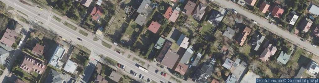 Zdjęcie satelitarne Warszawska ul.