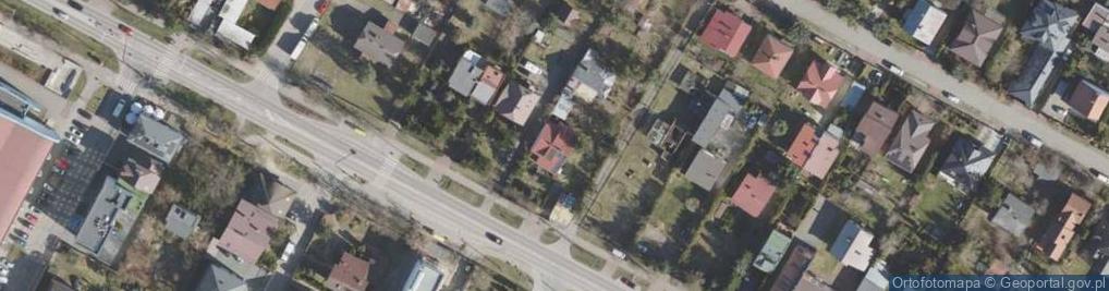 Zdjęcie satelitarne Warszawska ul.