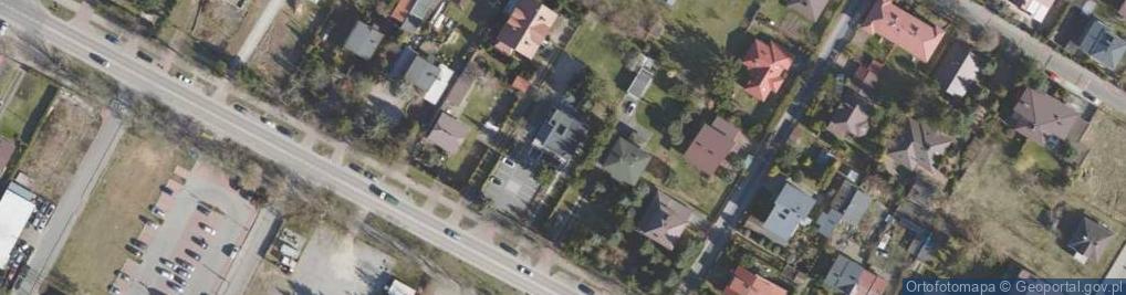 Zdjęcie satelitarne Warszawska ul.