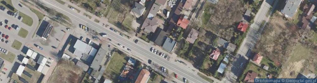 Zdjęcie satelitarne Warszawska ul.
