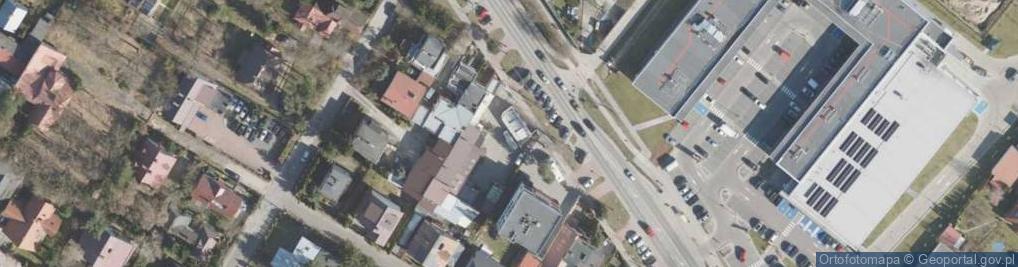 Zdjęcie satelitarne Warszawska ul.