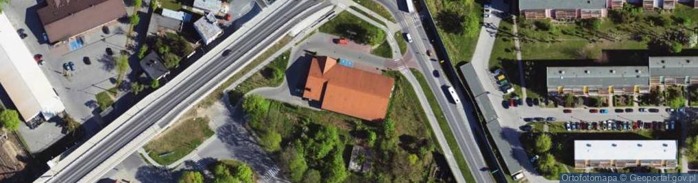 Zdjęcie satelitarne Warszawska ul.