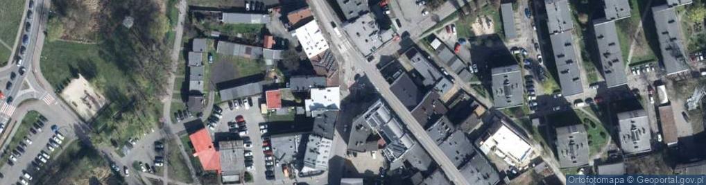 Zdjęcie satelitarne Wąska ul.