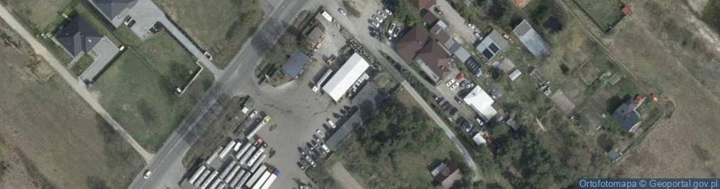 Zdjęcie satelitarne Warszawska ul.