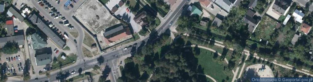 Zdjęcie satelitarne Warszawska ul.