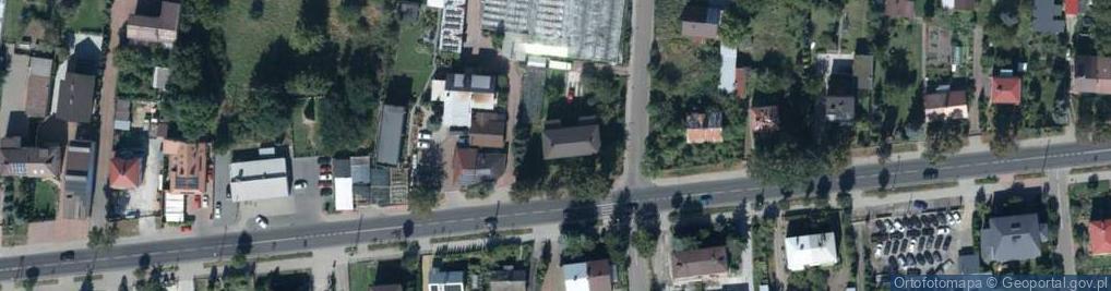 Zdjęcie satelitarne Warszawska ul.