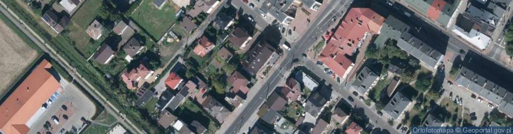 Zdjęcie satelitarne Warszawska ul.