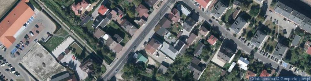 Zdjęcie satelitarne Warszawska ul.