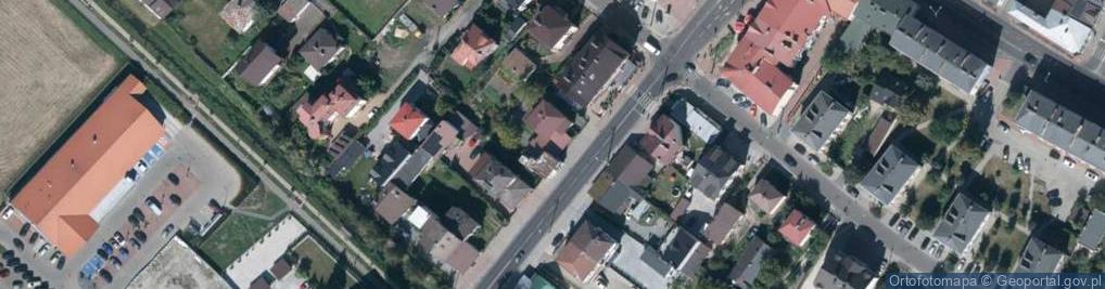 Zdjęcie satelitarne Warszawska ul.