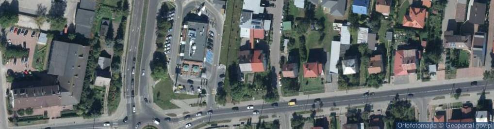 Zdjęcie satelitarne Warszawska ul.