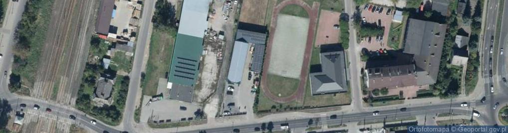 Zdjęcie satelitarne Warszawska ul.