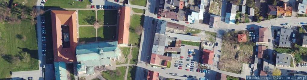 Zdjęcie satelitarne Warszawska ul.