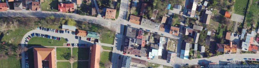 Zdjęcie satelitarne Warszawska ul.