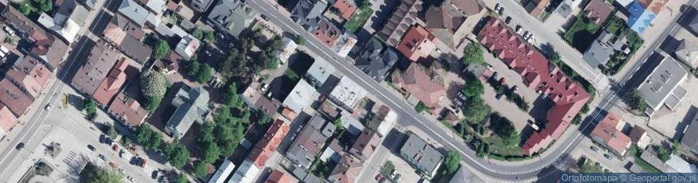 Zdjęcie satelitarne Warszawska ul.