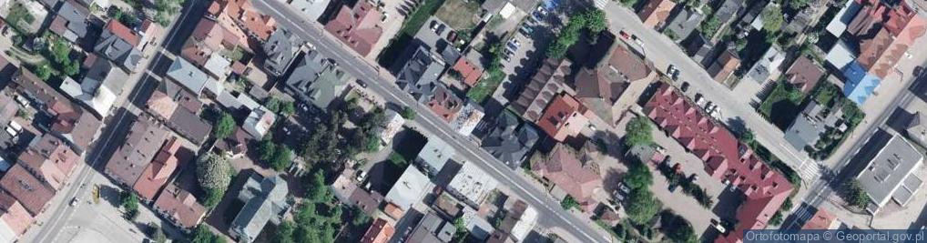 Zdjęcie satelitarne Warszawska ul.