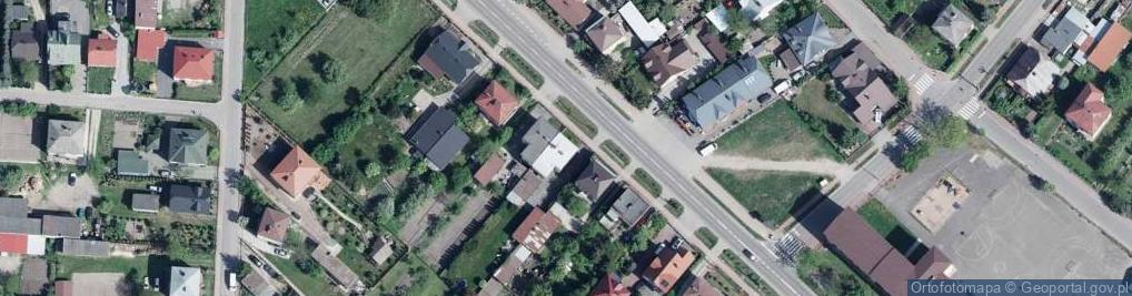 Zdjęcie satelitarne Warszawska ul.