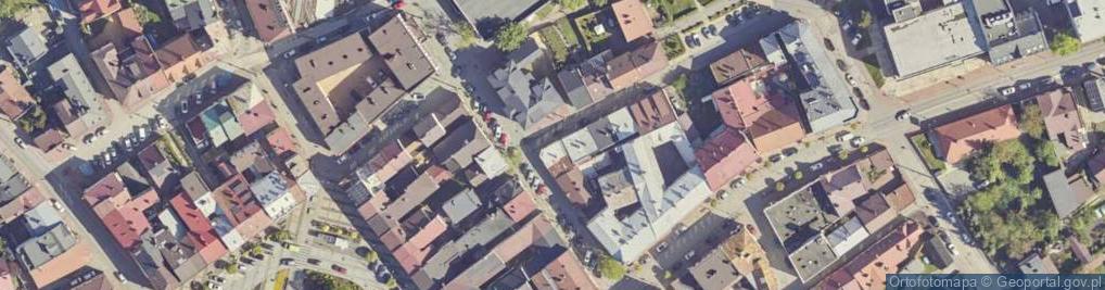 Zdjęcie satelitarne Wąska ul.