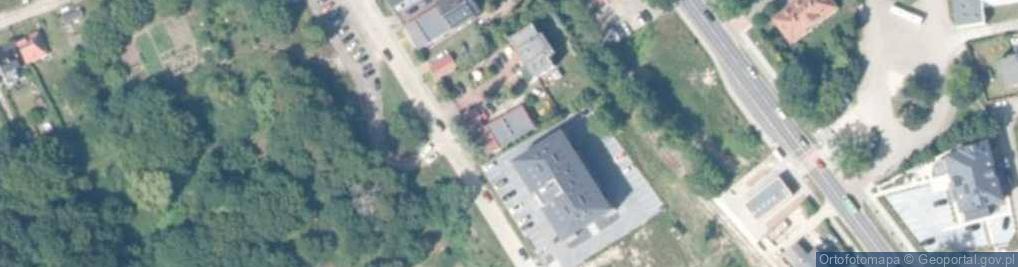 Zdjęcie satelitarne Wakacyjna ul.