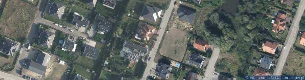Zdjęcie satelitarne Waniliowa ul.