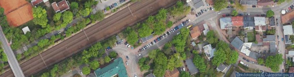 Zdjęcie satelitarne Warszawska ul.