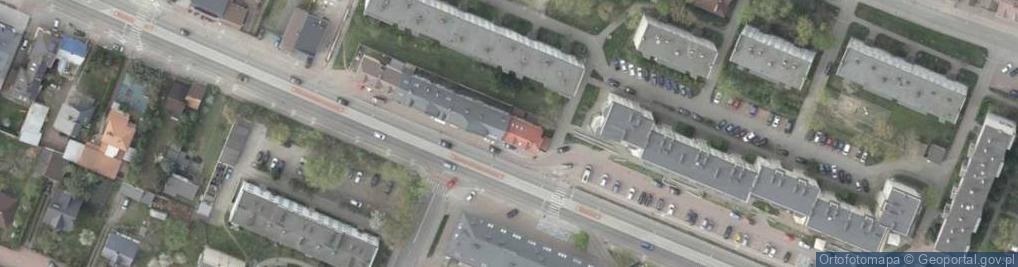 Zdjęcie satelitarne Warszawska ul.