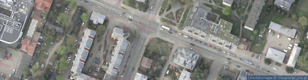 Zdjęcie satelitarne Warszawska ul.