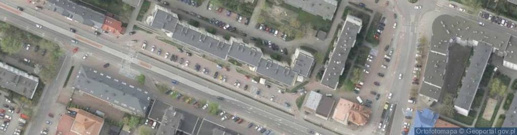 Zdjęcie satelitarne Warszawska ul.
