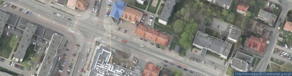 Zdjęcie satelitarne Warszawska ul.