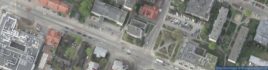 Zdjęcie satelitarne Warszawska ul.