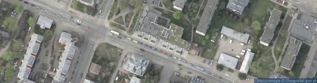 Zdjęcie satelitarne Warszawska ul.